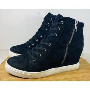 Steve Madden Black High Tops - Women's Size 8M